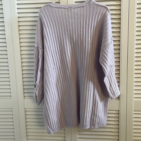 Free People Around The Clock Sweater Knit Pullover Lounge Sweater - NWT - Picture 4 of 4